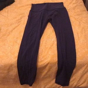 Hero blue lululemon align leggings size 6 EUC